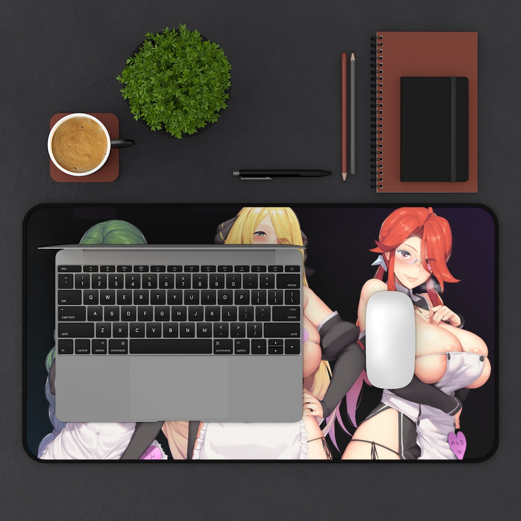 Sexy Pokemon MILFs Desk Mat - Big Waifu Tits Mousepad