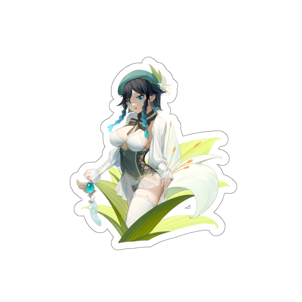 Venti Gender Swap Waterproof Sticker - Genshin Impact Ecchi Vinyl Decal