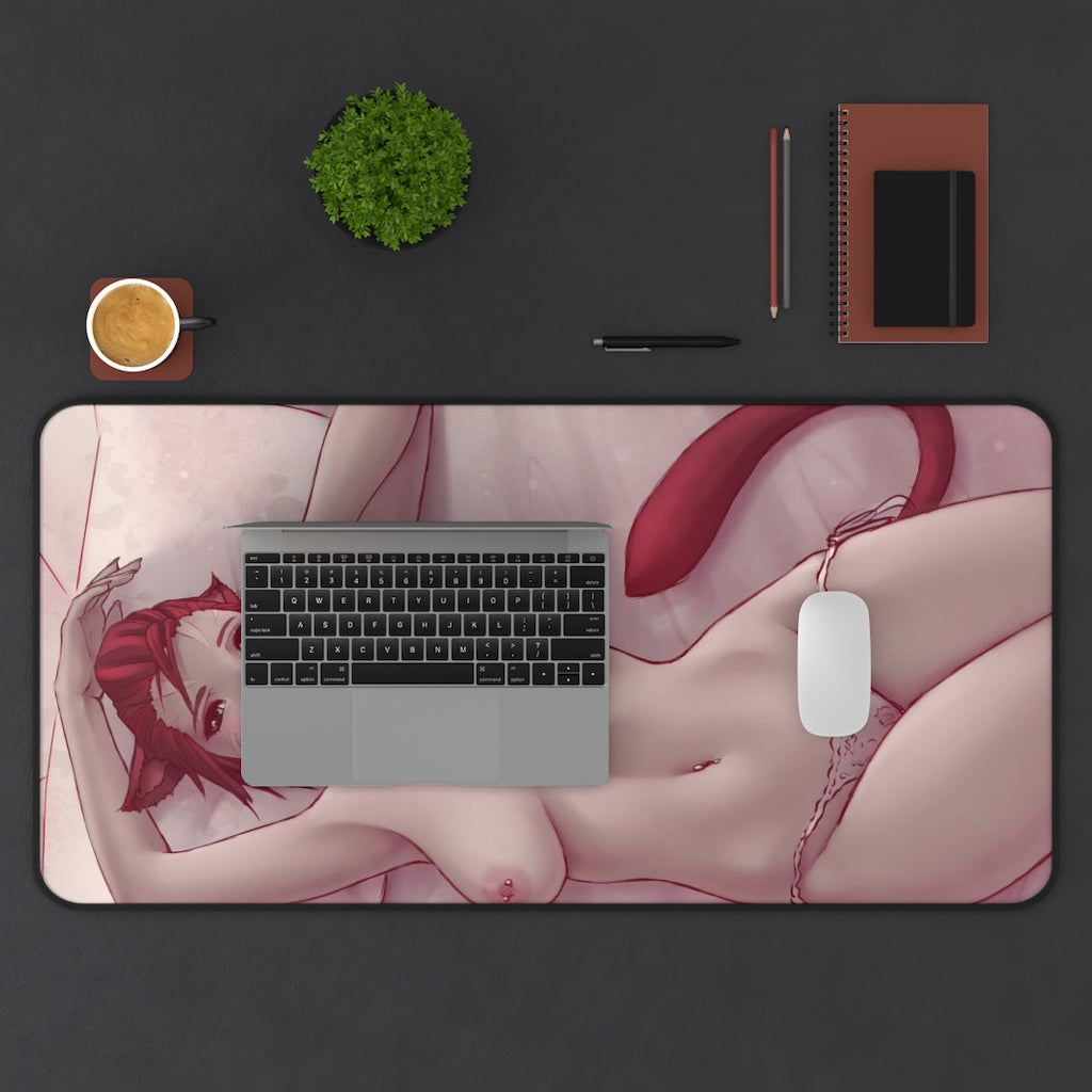 Avatar Final Fantasy 14 Nude Titties Desk Mat - Non Slip Mousepad