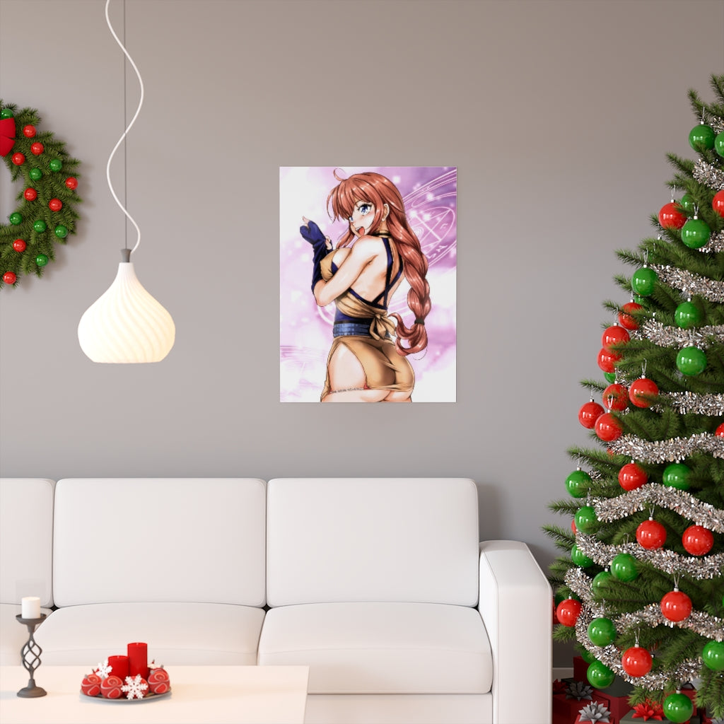 Thick Butt Tia Noto Yoko Bastard Ecchi Poster - Lewd Premium Matte Vertical Poster - Adult Wall Art