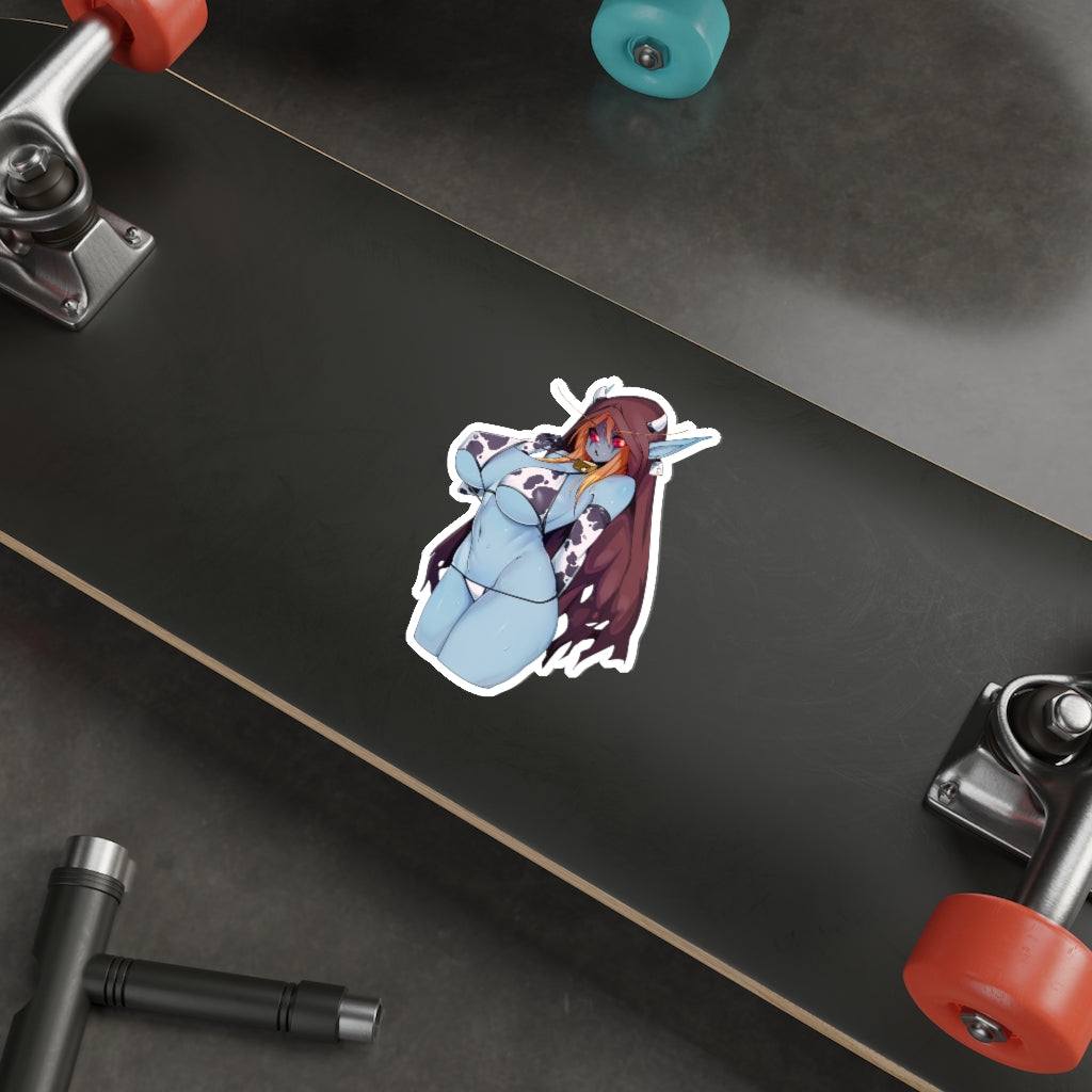 Sexy Cow Girl Sylvanas Windrunner Warcraft Waterproof Sticker - Ecchi Vinyl Decal