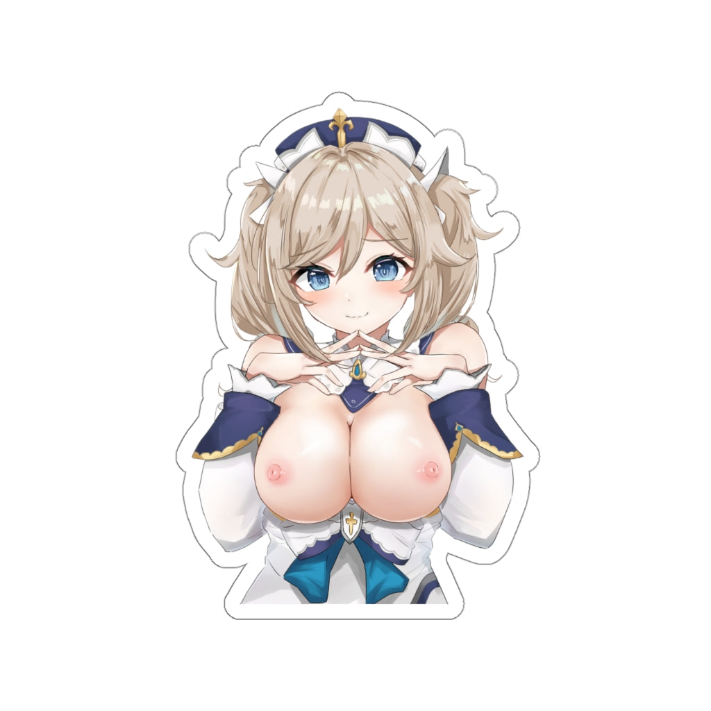 Topless Tits Barbara Genshin Impact Waterproof Sticker - Ecchi Vinyl Decal