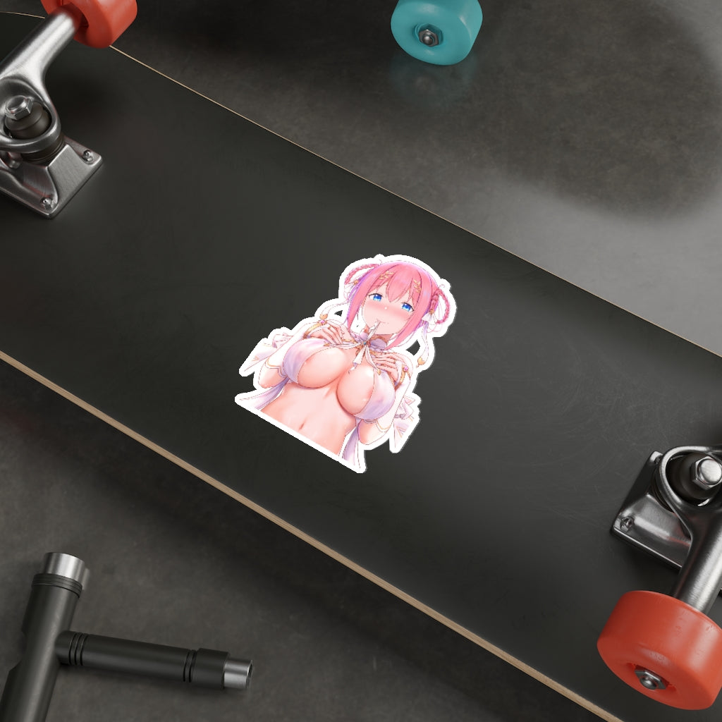 Princess Connect Re Drive Big Boobs Anime Yui Kusano Waterproof Sticker - Ecchi Vinyl Decal