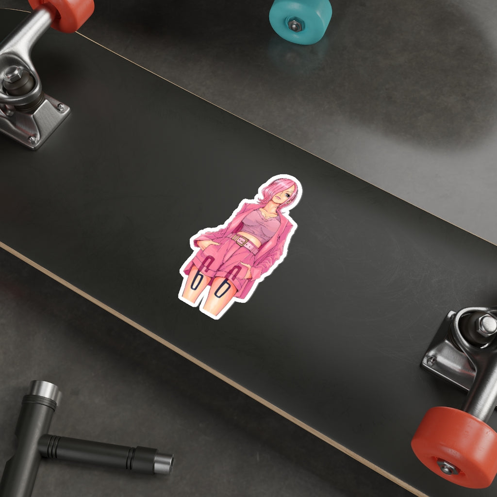 Vinsmoke Reiju One Piece Waterproof Sticker - Ecchi Vinyl Decal