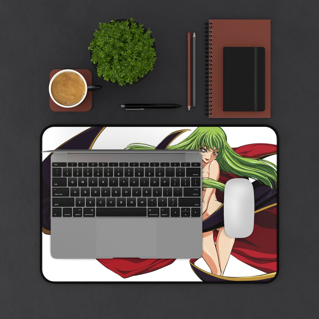 Sexy CC Cape Code Geass Gaming Desk Mat - Anime Mousepad - Sexy Girl Playmat