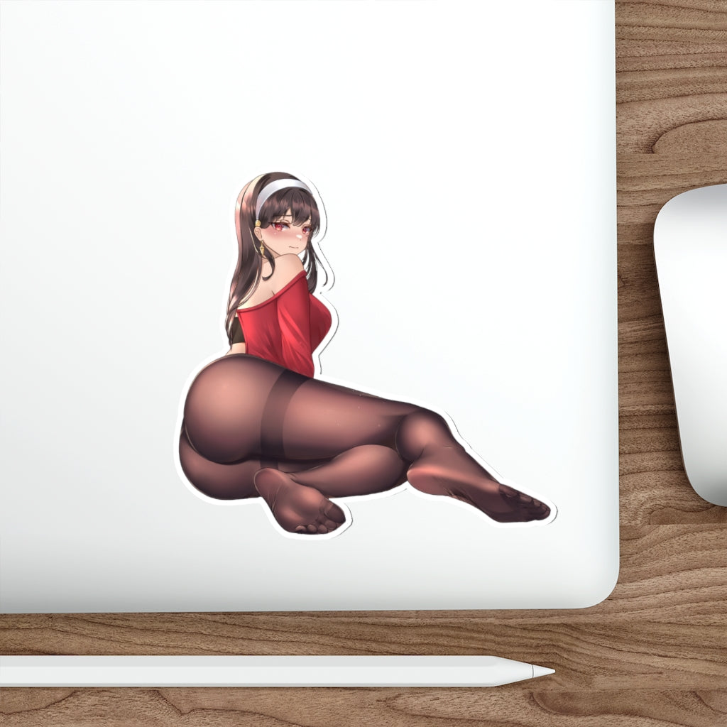 Yor Forger Sexy Pantyhose Spy X Family Waterproof Sticker - Ecchi Vinyl Decal