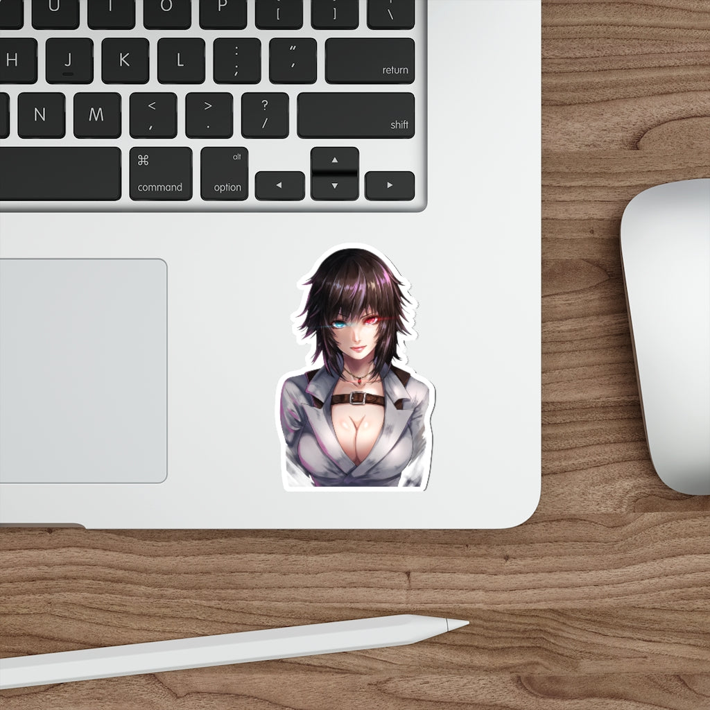 Devil May Cry Lady Cleavage Waterproof Sticker - Ecchi Vinyl Decal