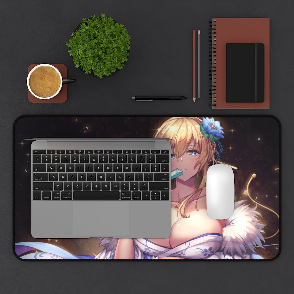 Big Boobs Artoria Pendragon Fate Grand Order Gaming Desk Mat - Anime Mousepad - Sexy Girl Playmat