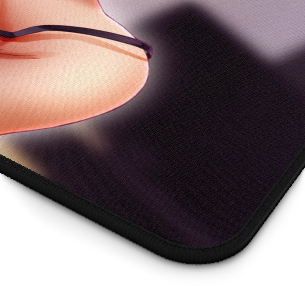 Big Boobs Aiko Yumi Huniepop Desk Mat - Sexy Anime Girl Mousepad - Gaming Playmat