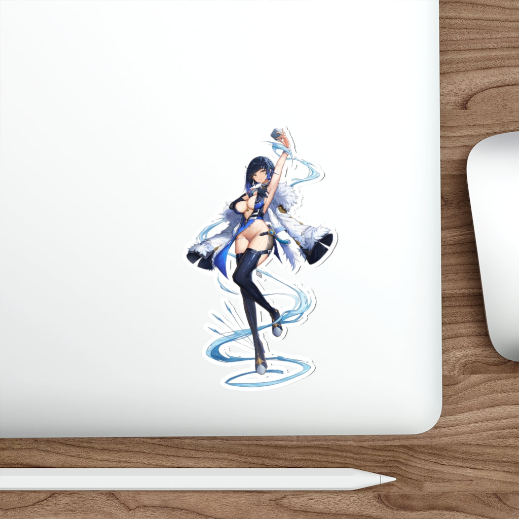 Sexy Yelan Genshin Impact Waterproof Sticker - Ecchi Vinyl Decal