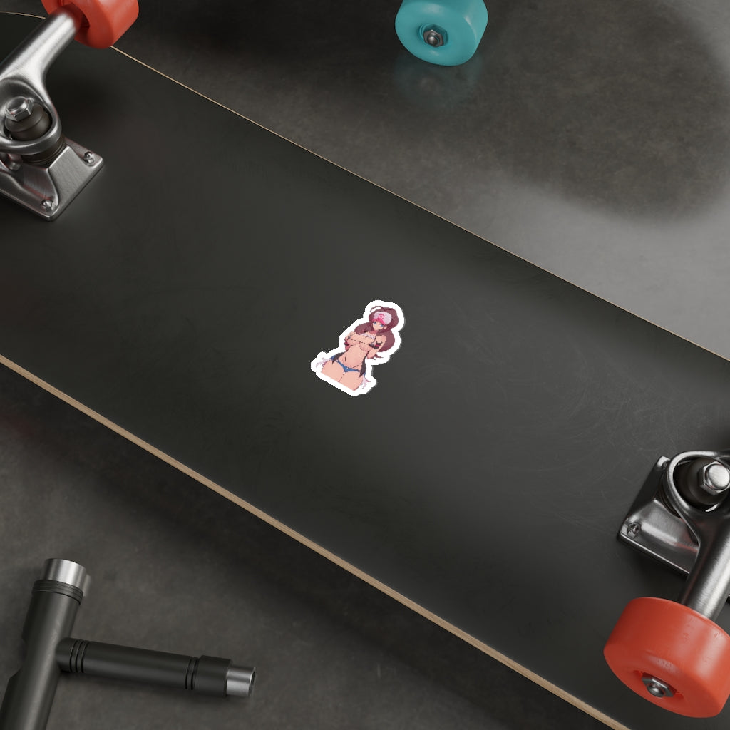 Big Boobs Hilda Pokemon Waterproof Sticker - Ecchi Vinyl Decal