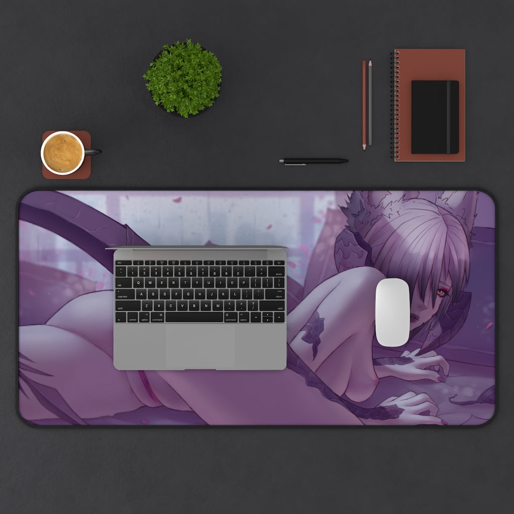 Avatar Nude Hentai Final Fantasy 14 Desk Mat - Lewd Mousepad - Gaming Girl Playmat