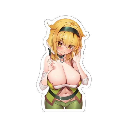 Busty Roxanne Harem in the Labyrinth of Another World Waterproof Sticker - Ecchi Vinyl Decal