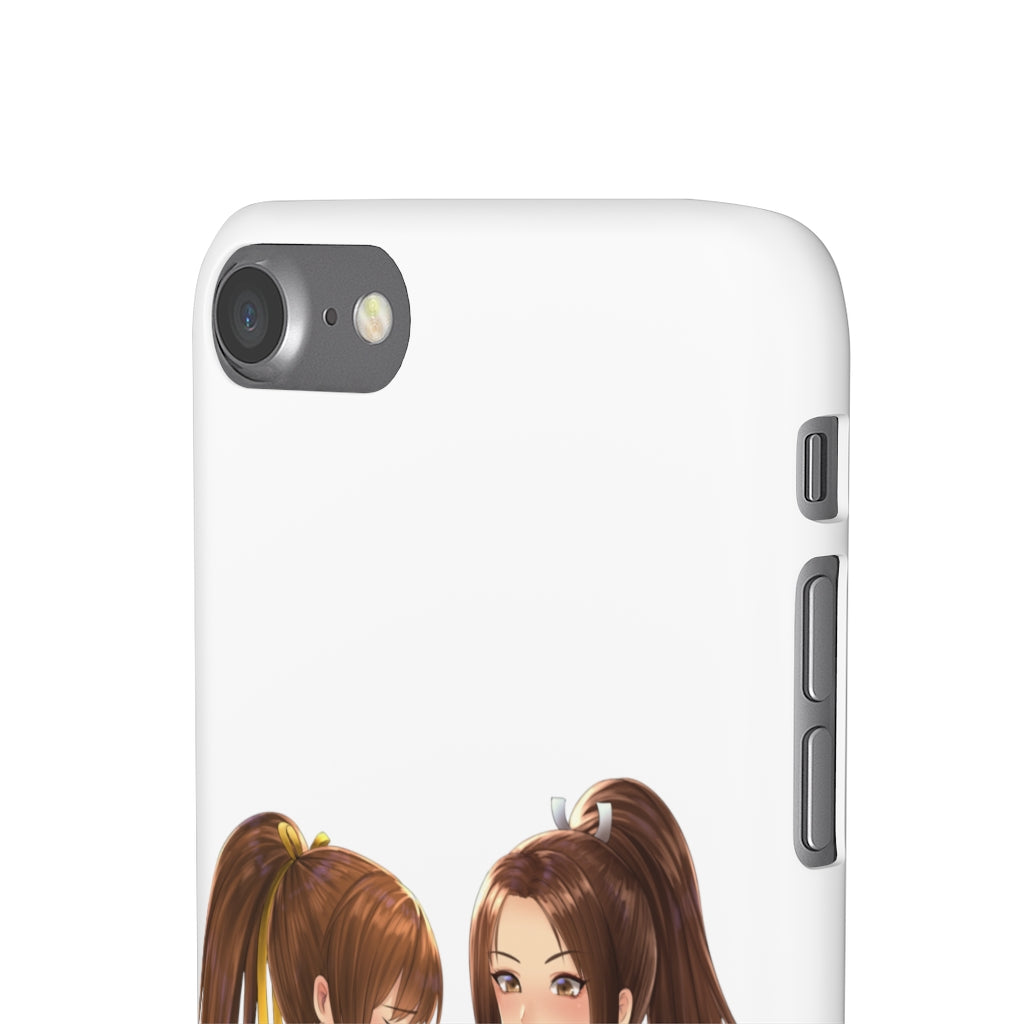 Oppai Anime Phone Case - Kawaii Aesthetic Snap Case - iPhone 13