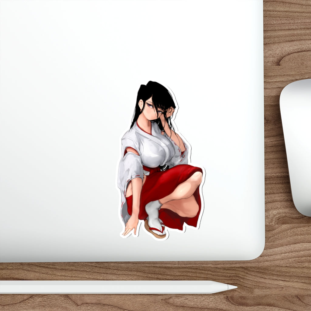 Komi Shouko Kimono Waterproof Sticker - Ecchi Vinyl Decal