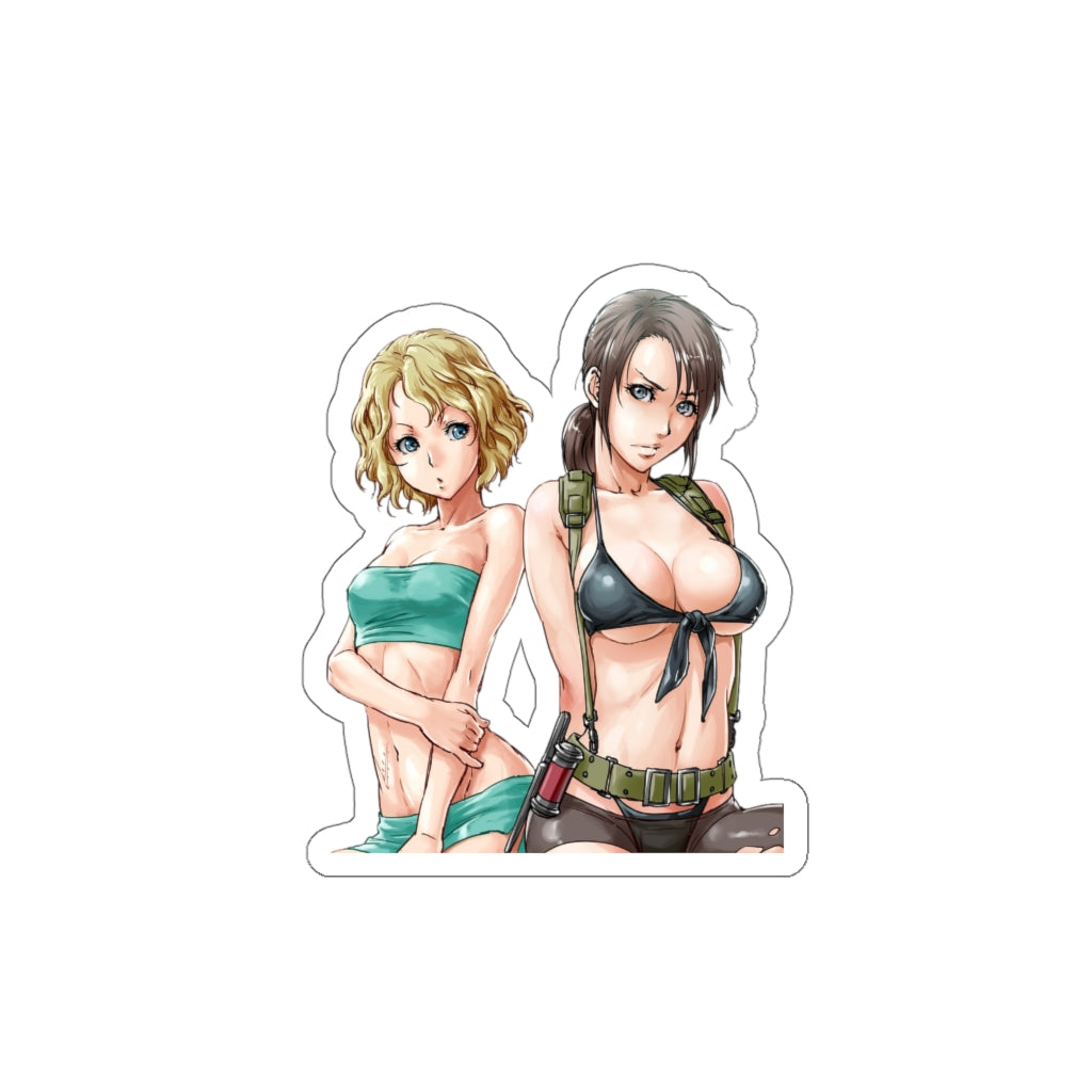 metal gear solid 5 quiet hot Metal Gear Solid 5 Sexy Paz and Quiet Waterproof Sticker
