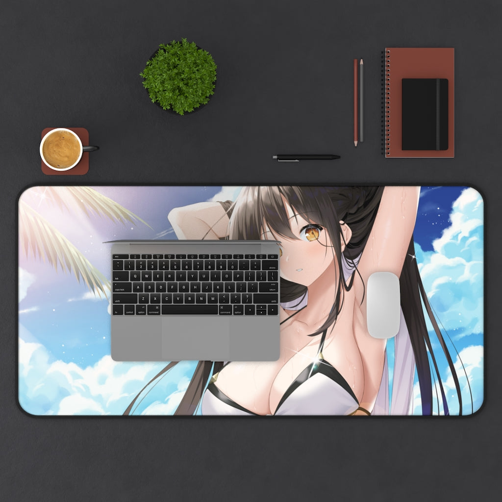 Elsword Sexy Mousepad - Big Boobs Bikini Ara Haan Desk Mat - Ecchi Playmat