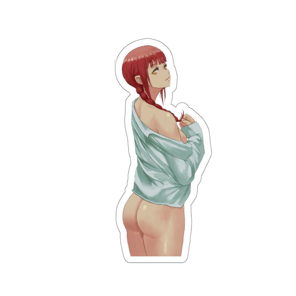 Chainsaw Man Nude Butt Makima Waterproof Sticker -  Ecchi Vinyl Decal