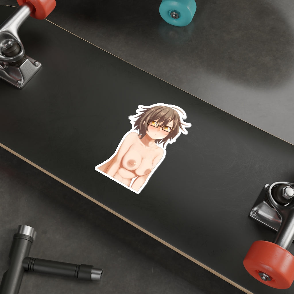 Topless Aussa The Earth Charmer YugiOh Waterproof Sticker - Ecchi Vinyl Decal