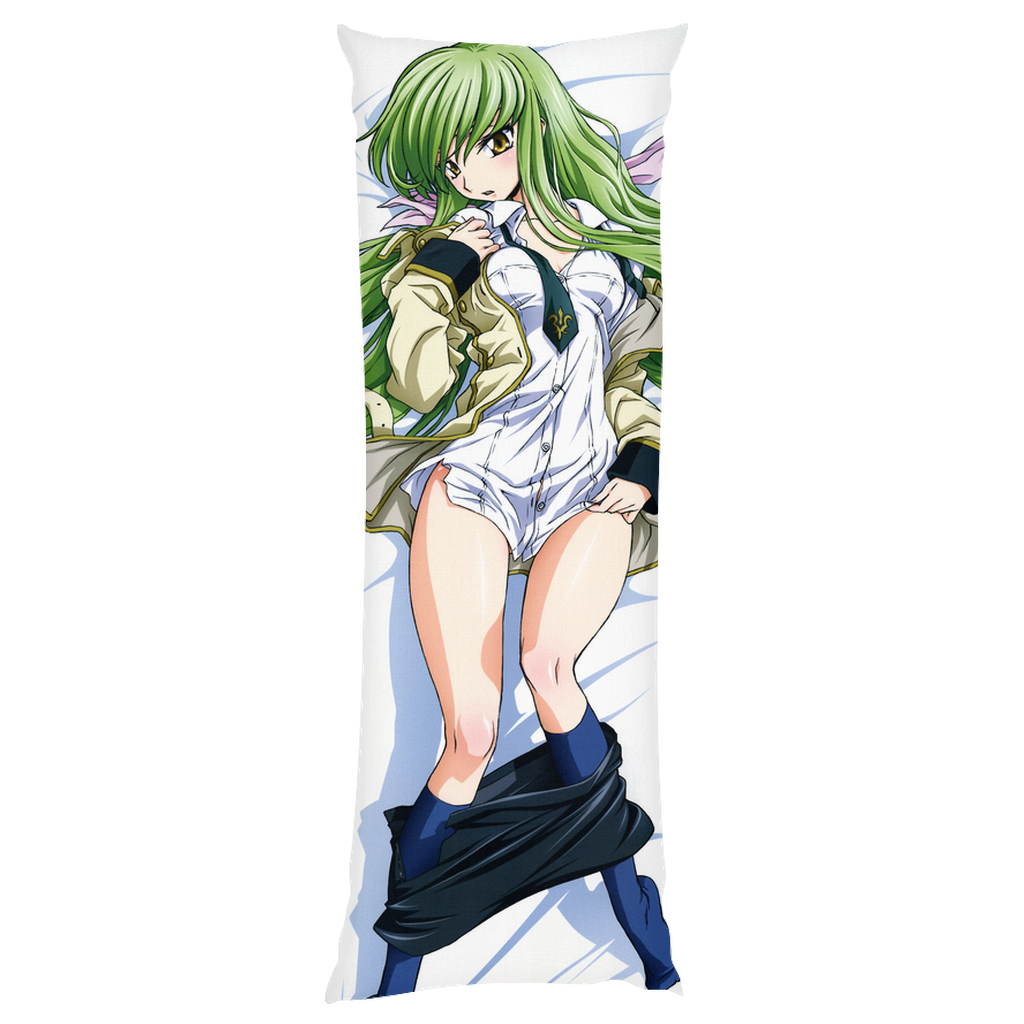 Code Geass Anime Body Pillow - C. C. Ecchi Dakimakura - Body Pillow Cover - Waifu Pillow