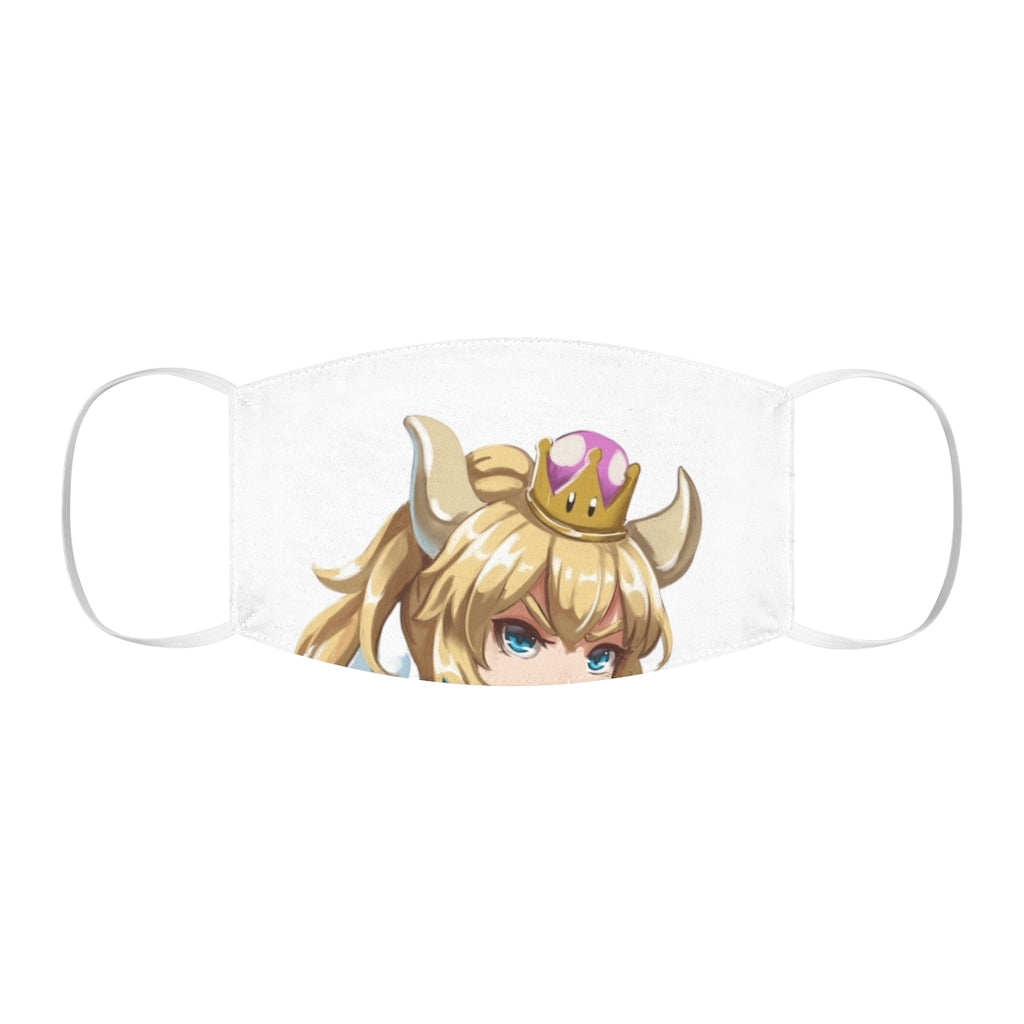 Bowsette Peeker Face Mask