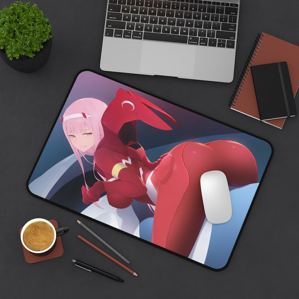 Zero Two Sexy Butt Darling In The Franxx Desk Mat - Non Slip Mousepad