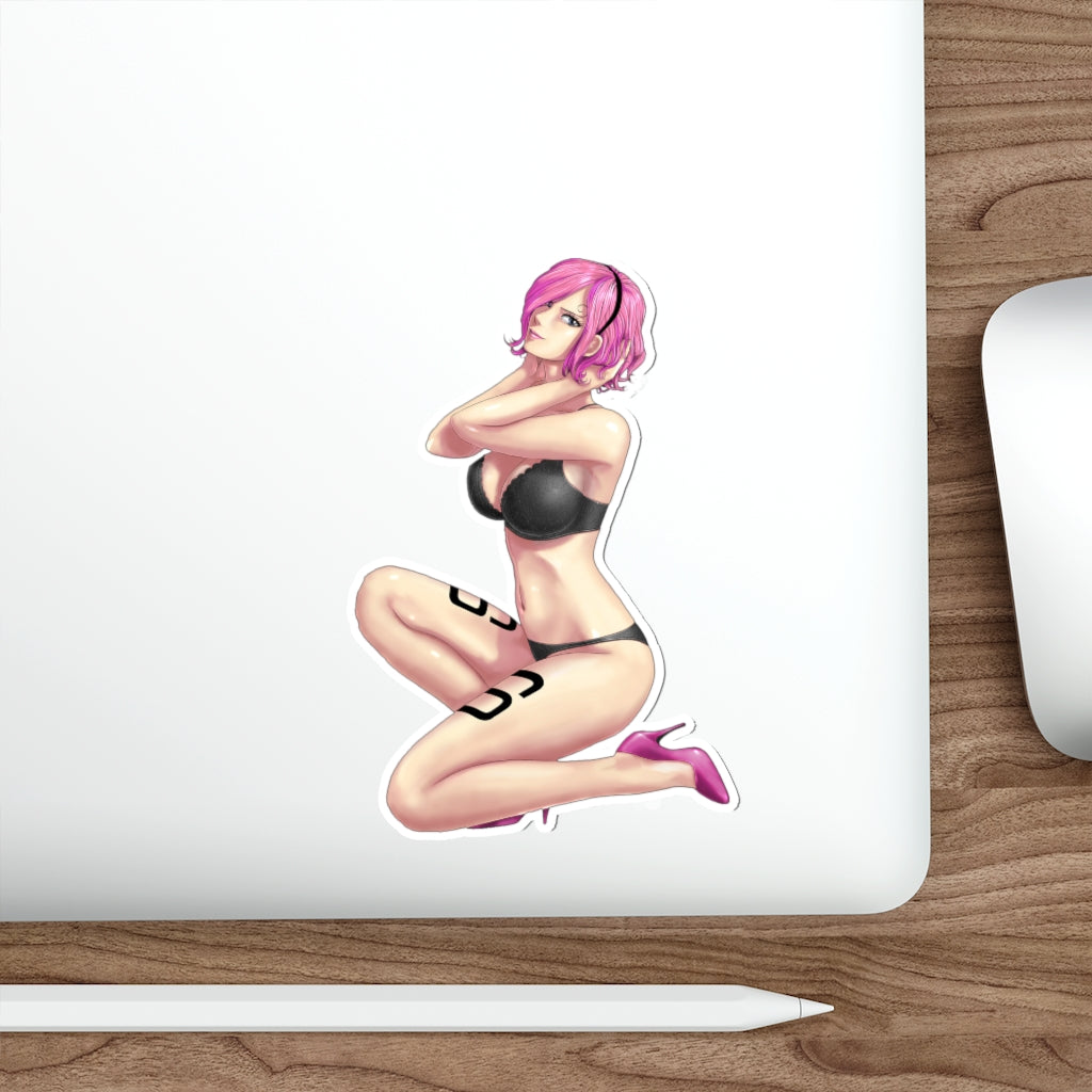 Vinsmoke Reiju One Piece Sexy Lingerie Waterproof Sticker - Ecchi Vinyl Decal