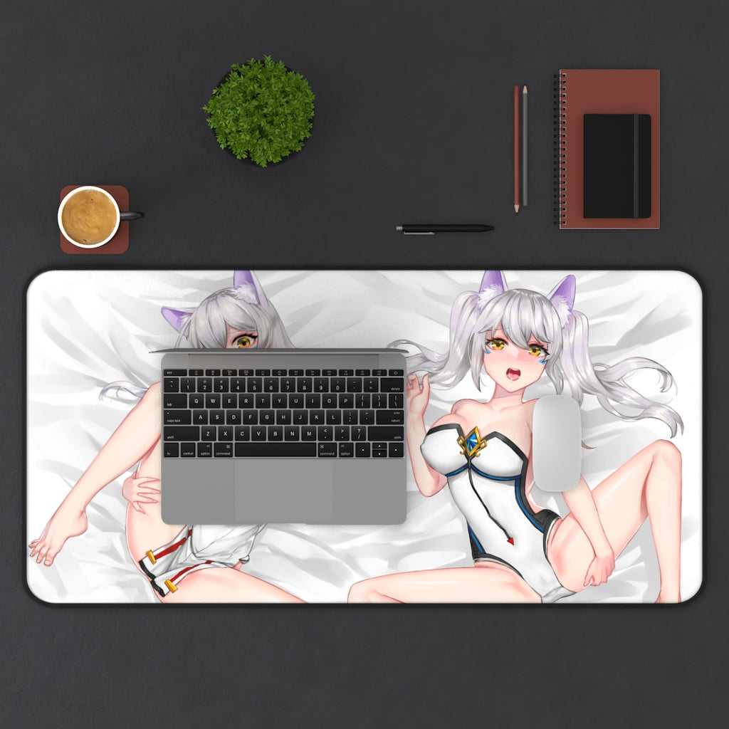 Elsword Sexy Mousepad - Double Eve Desk Mat - Ecchi Playmat