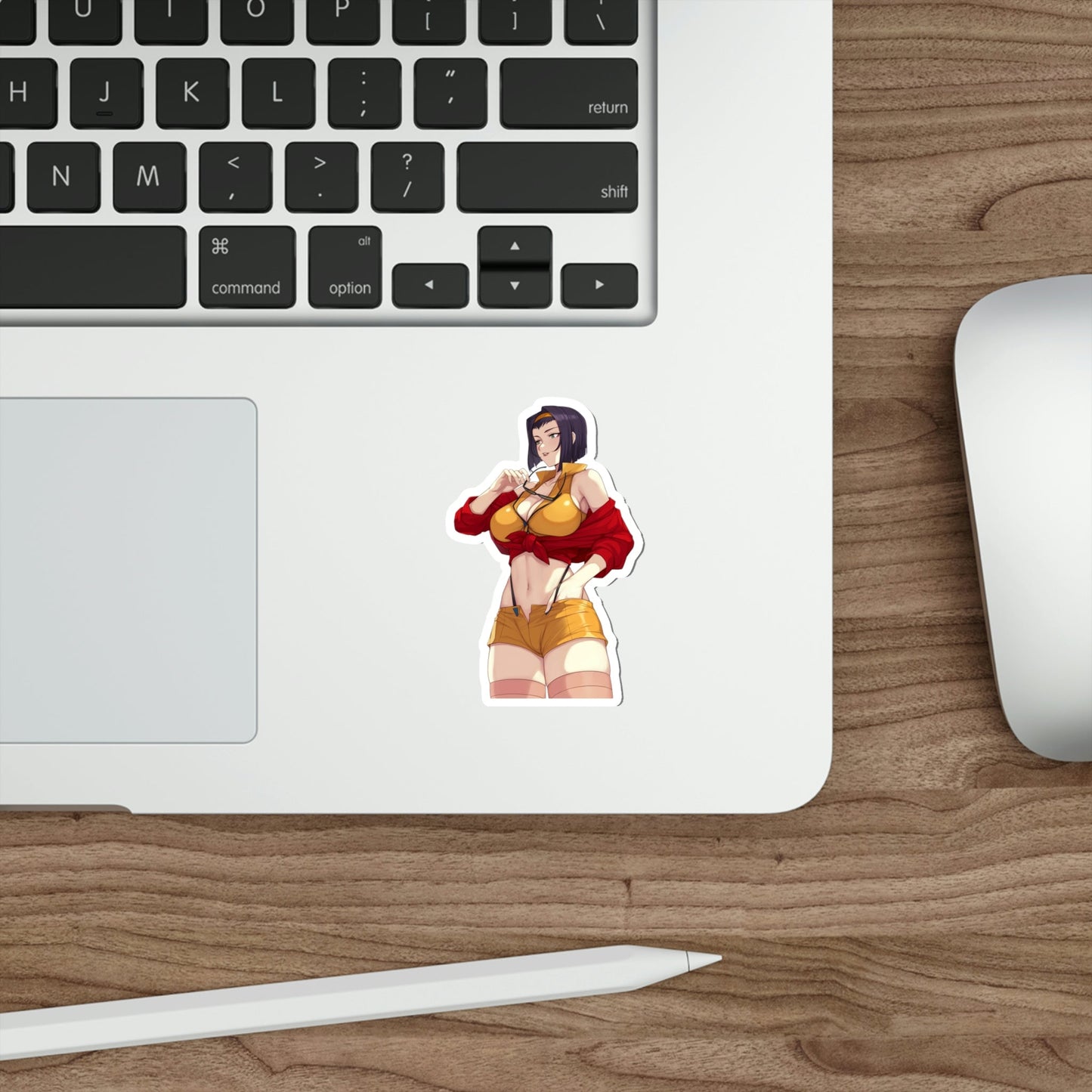 Sexy Faye Valentine Cowboy Bebop Waterproof Sticker - Weatherproof Vinyl Car Decal