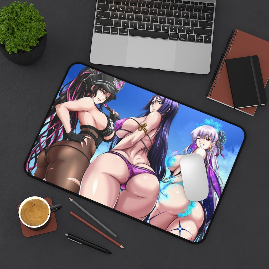 Sexy Bikinis Kiara Minamoto and Kama Fate Grand Order Desk Mat - Non Slip Mousepad