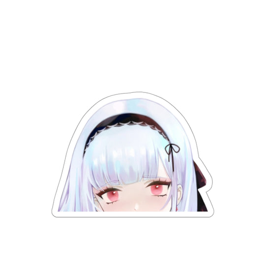 Azur Lane Dido Peeker Sticker - Anime Peeker Car Decal