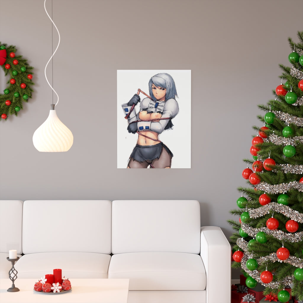 Franziska Von Karma Ace Attorney Poster - Lewd Premium Matte Vertical Poster - Adult Wall Art