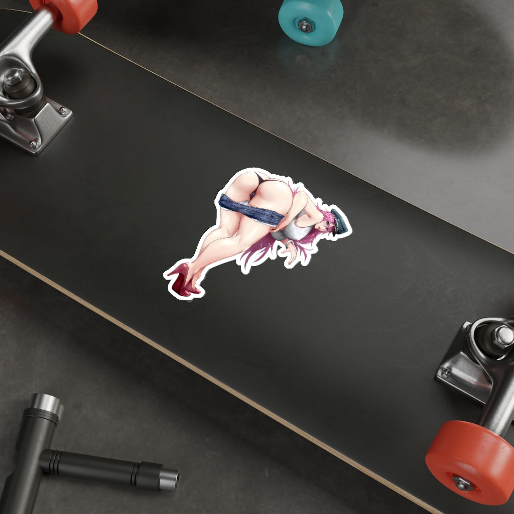 Thick Butt Poison Street Fighter Waterproof Sticker - Ecchi Vinyl Decal