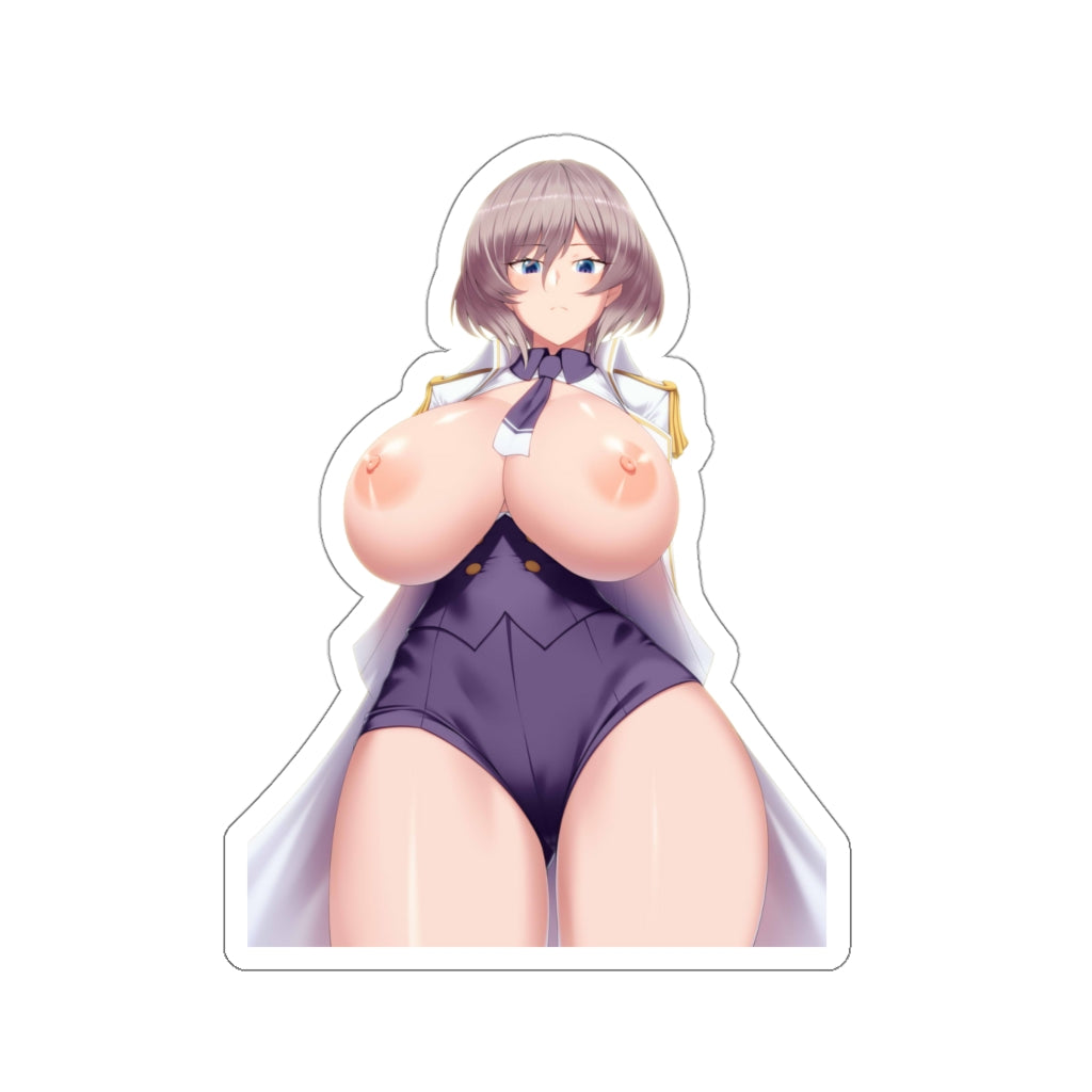 Mujina Gridman Big Nude Tits Waterproof Sticker - Ecchi Vinyl Decal