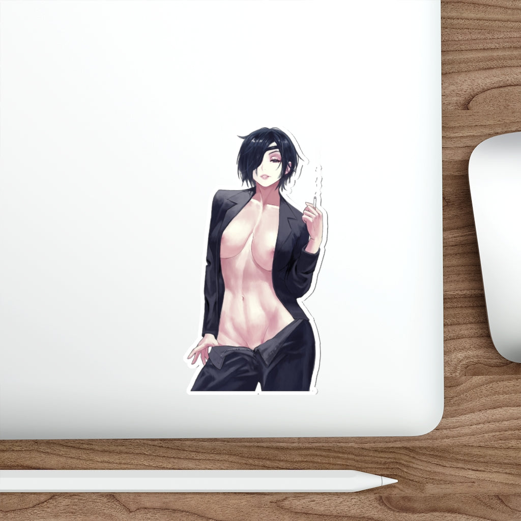 Sexy Himeno Chainsaw Man Waterproof Sticker - Ecchi Vinyl Decal – K-Minded