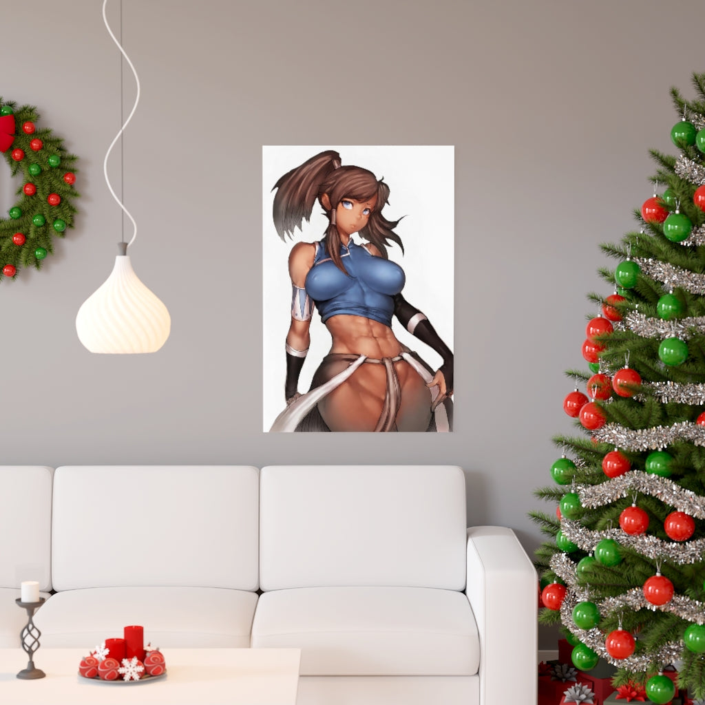 The Legend of Korra Avatar Poster - Lewd Premium Matte Vertical Poster - Adult Wall Art