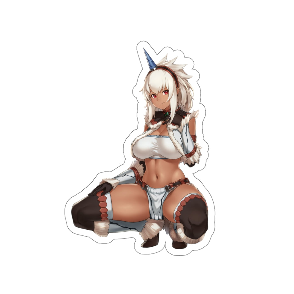 Sexy Anthro Kirin Waterproof Sticker - Monster Hunter Ecchi Vinyl Decal