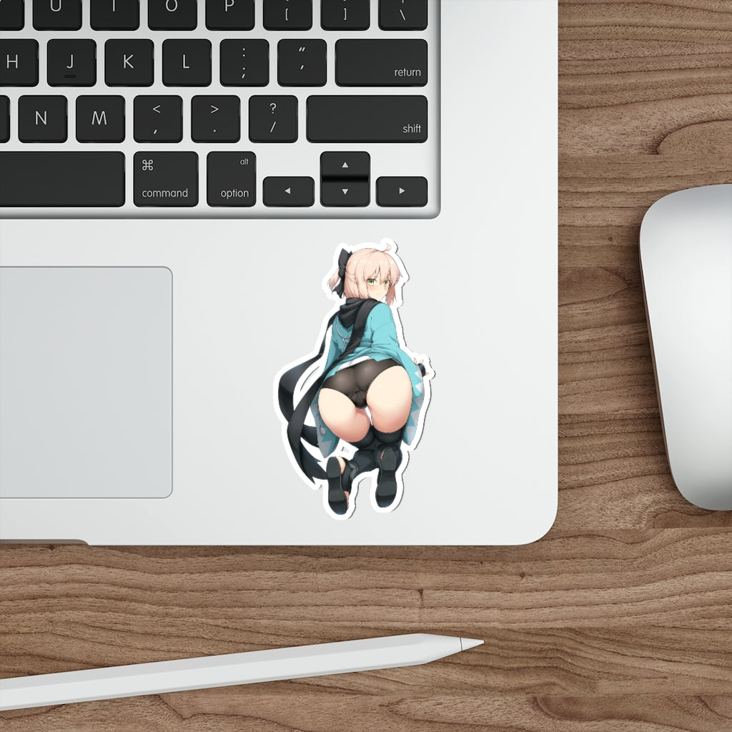 FGO Okita SoujiCute Butt Waterproof Sticker - Ecchi Vinyl Decal