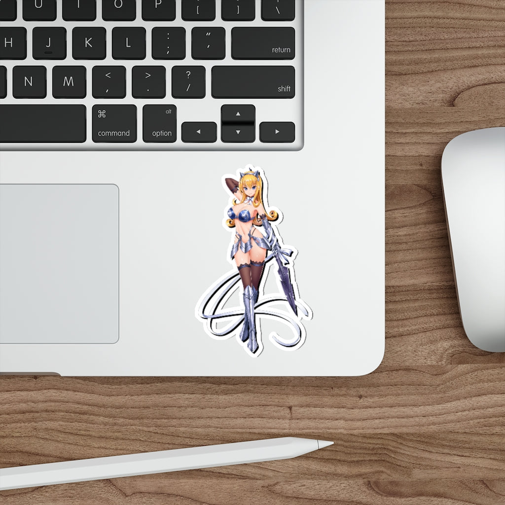 Sexy Elina Queen's Blade Waterproof Sticker - Ecchi Vinyl Decal