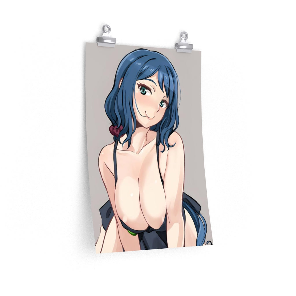 Big Tits Iori Rinko Gundam Ecchi Poster - Lewd Premium Matte Vertical Poster - Adult Wall Art