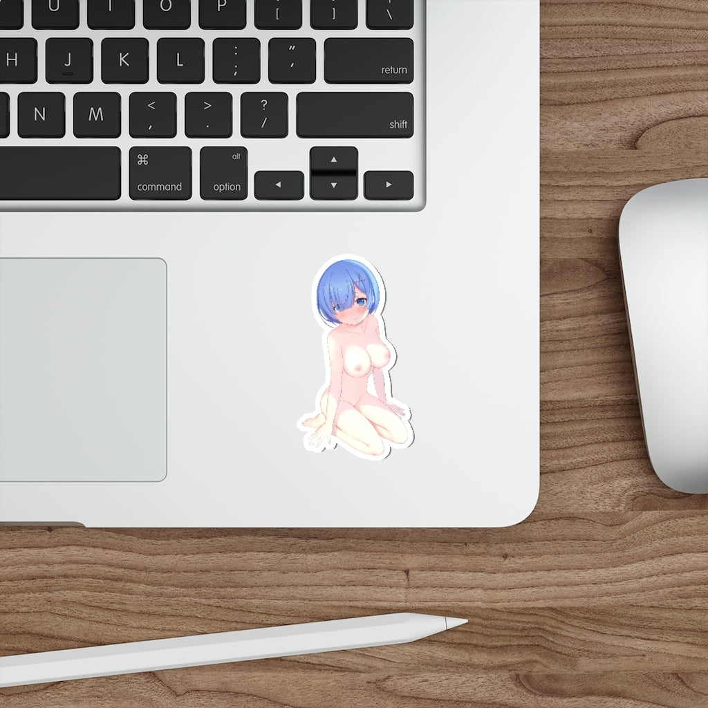 Re Zero Nude Sexy Rem Waterproof Sticker - Ecchi Vinyl Decal