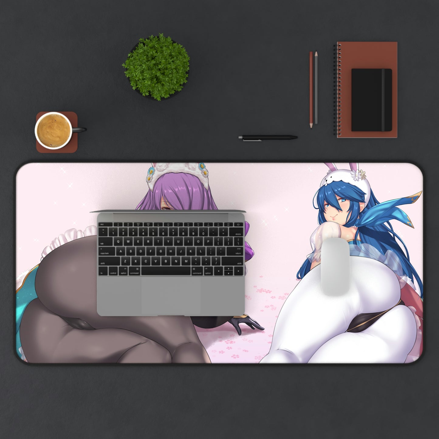 Fire Emblem Mousepad - Camilla And Lucina Bunny Girls - Large Ecchi Desk Mat - Mouse Pad - MTG Playmat