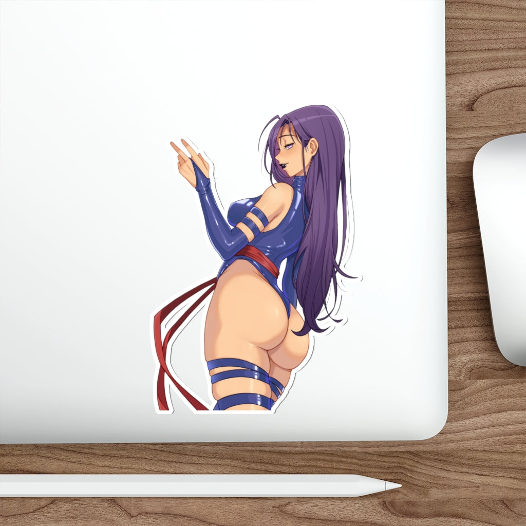 Psylocke Sexy Butt X-Men Waterproof Sticker - Ecchi Vinyl Decal