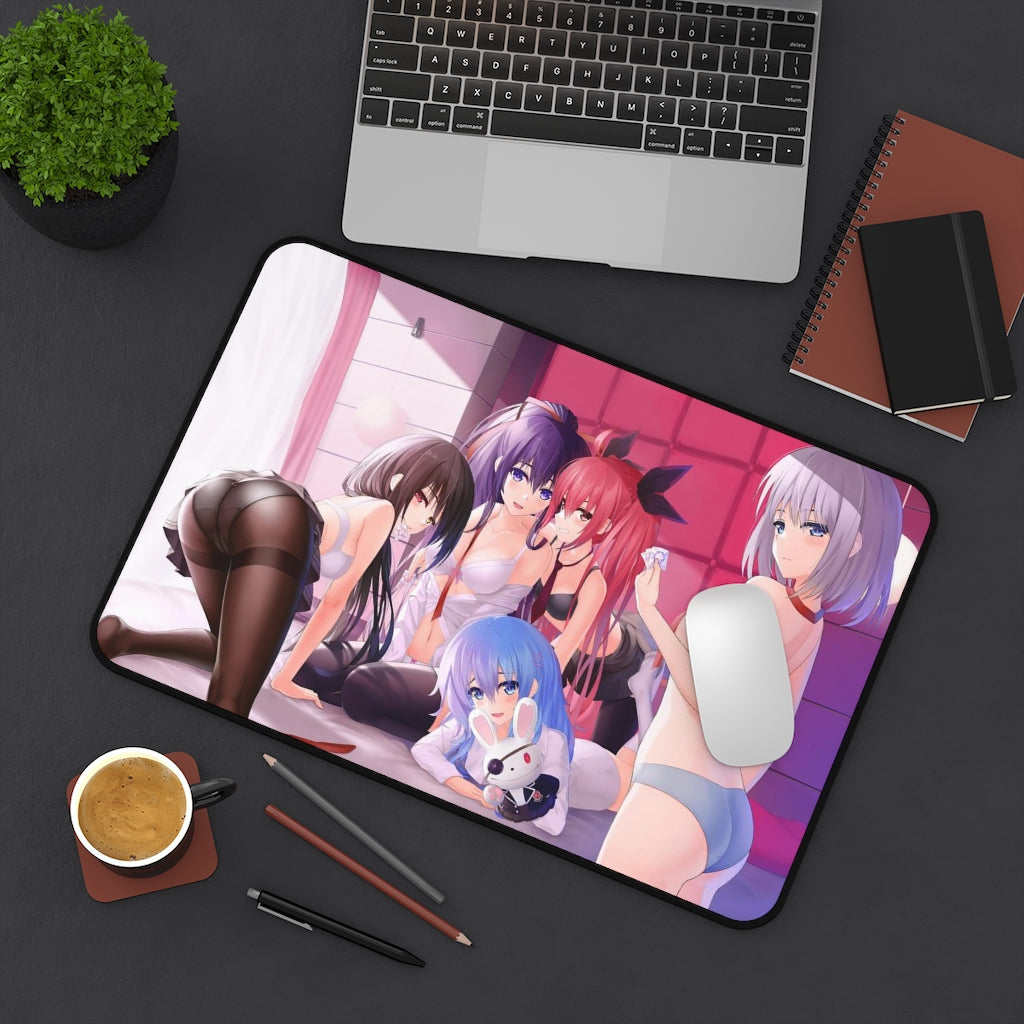 Date A Live Sexy Mousepad - Sexy Anime Girls Desk Mat - Ecchi Playmat