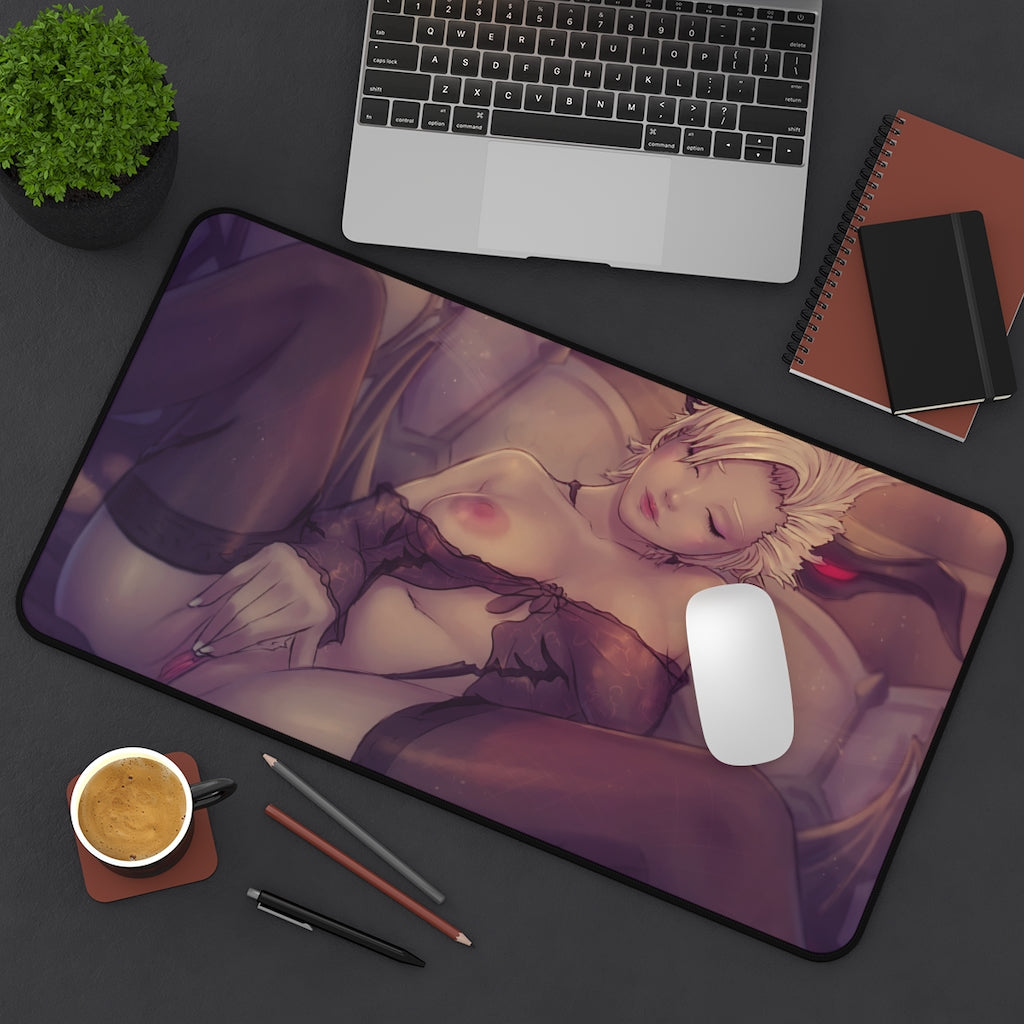 Hentai Castanic Tera Online Desk Mat - Sexy Anime Girl Mousepad - Gaming Playmat