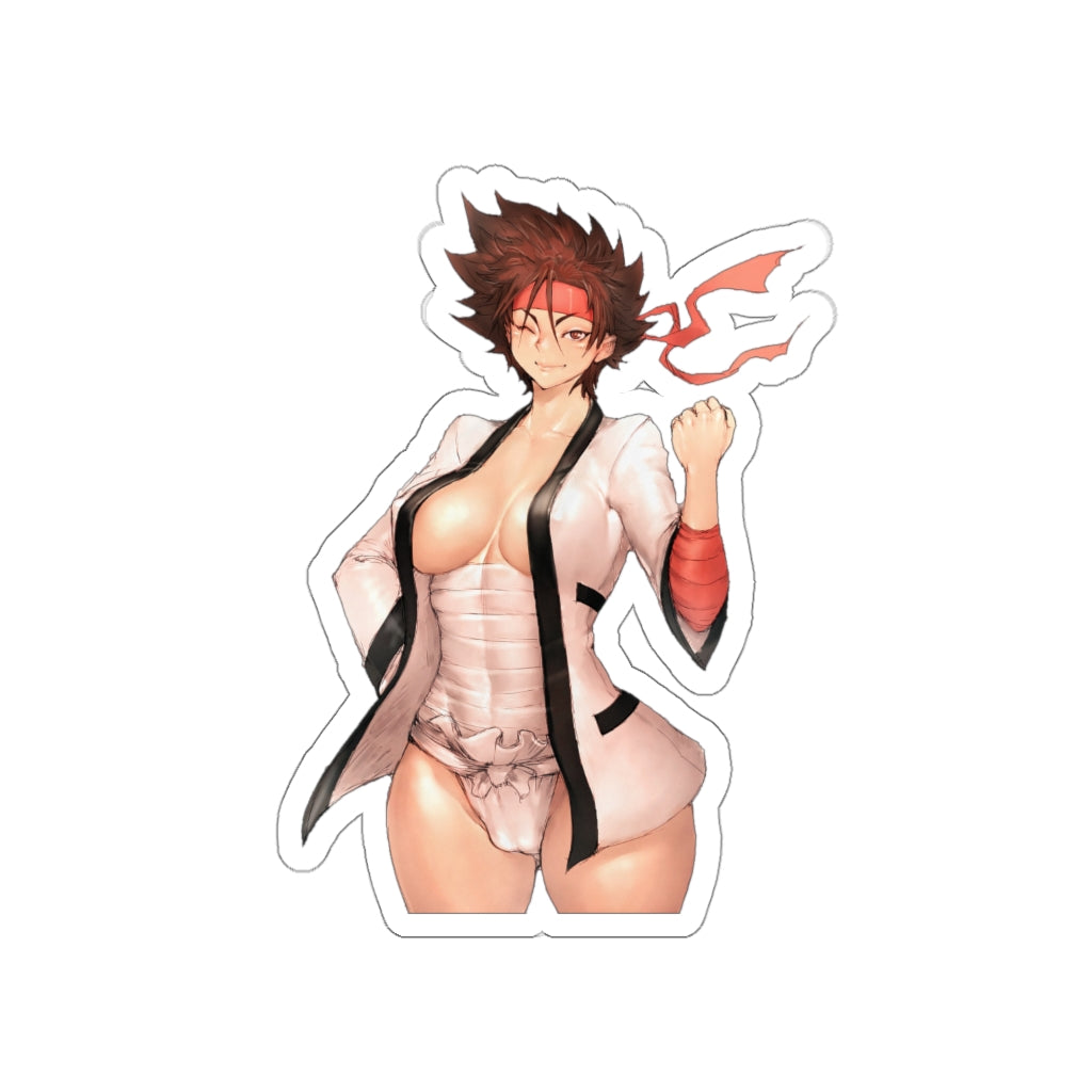 Sexy Female Sanosuke Rurouni Kenshin Waterproof Sticker - Ecchi Vinyl Decal