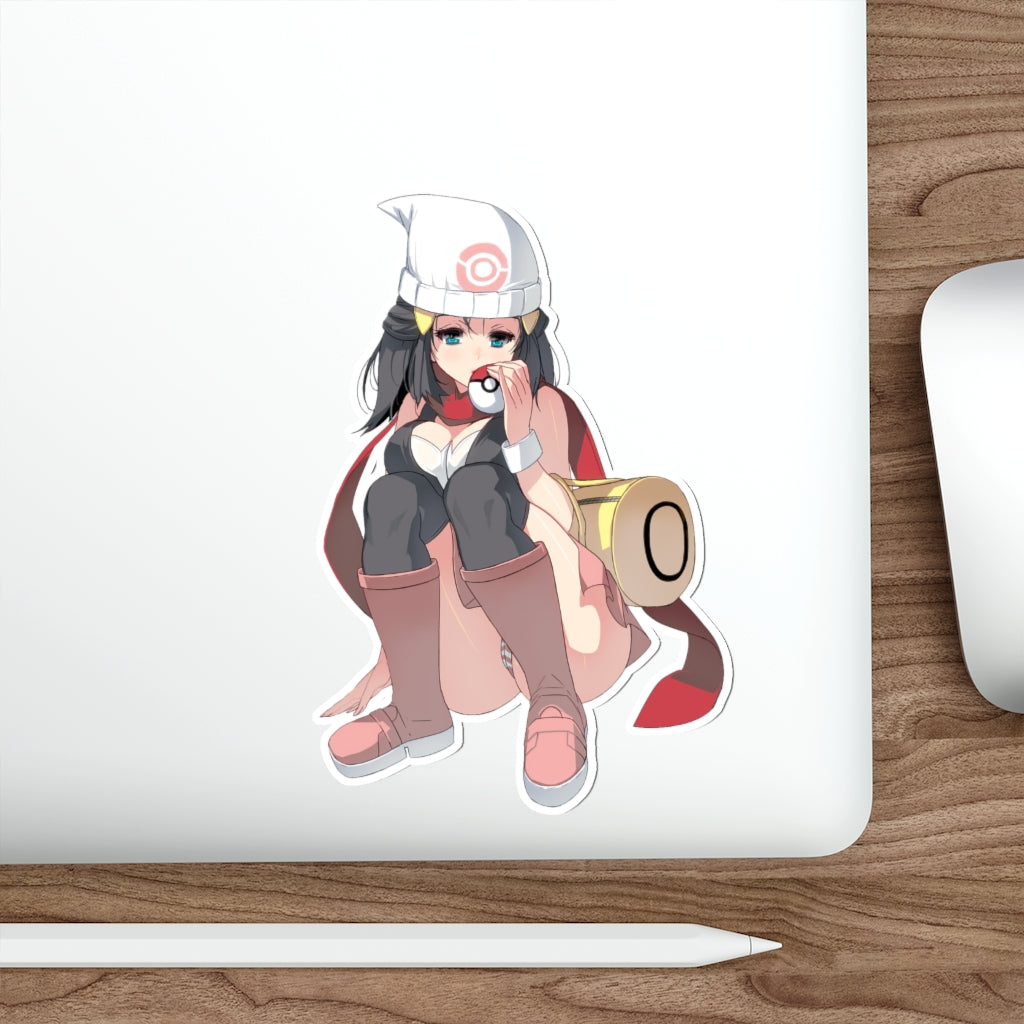 Dawn Pokemon Trainer Panties Waterproof Sticker - Ecchi Vinyl Decal