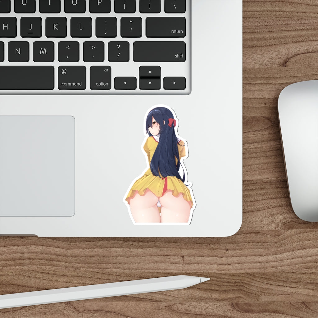 Agent Aika Sexy Butt Waterproof Sticker - Ecchi Vinyl Decal