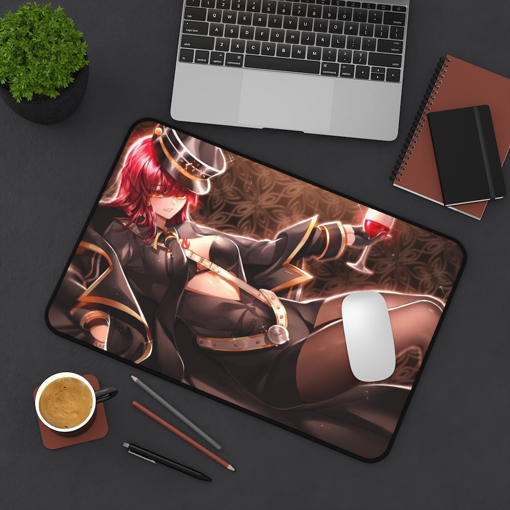 Elsword Sexy Mousepad - Hot Elesis Gaming Desk Mat - Ecchi Playmat