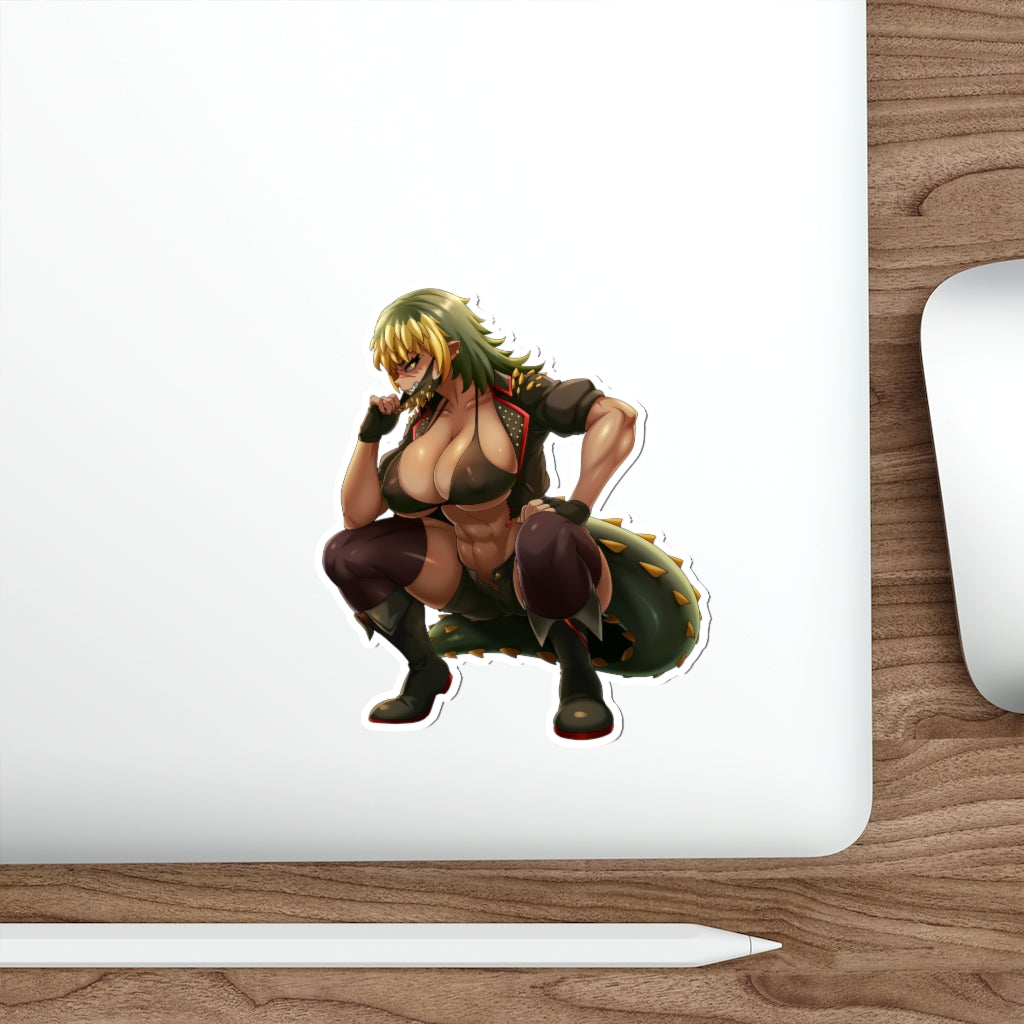 Sexy Anthri Deviljho Monster Hunter Waterproof Sticker - Ecchi Vinyl Decal